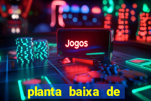 planta baixa de campo de futebol society