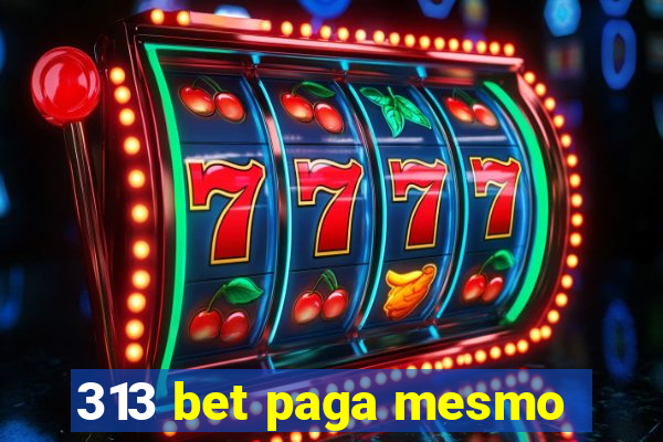 313 bet paga mesmo