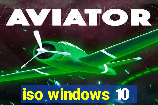 iso windows 10