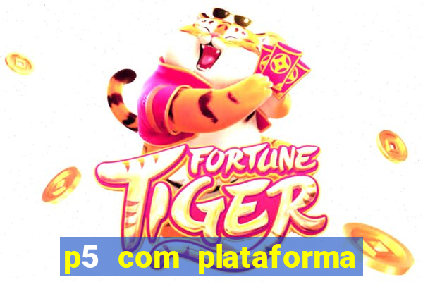 p5 com plataforma de jogos