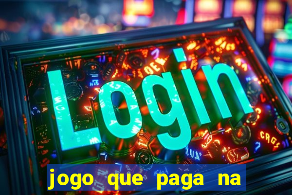 jogo que paga na hora via pix