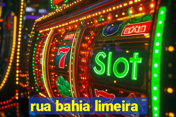 rua bahia limeira
