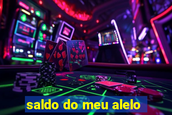 saldo do meu alelo