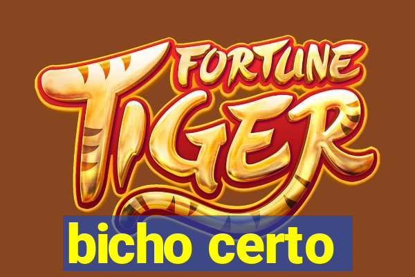 bicho certo
