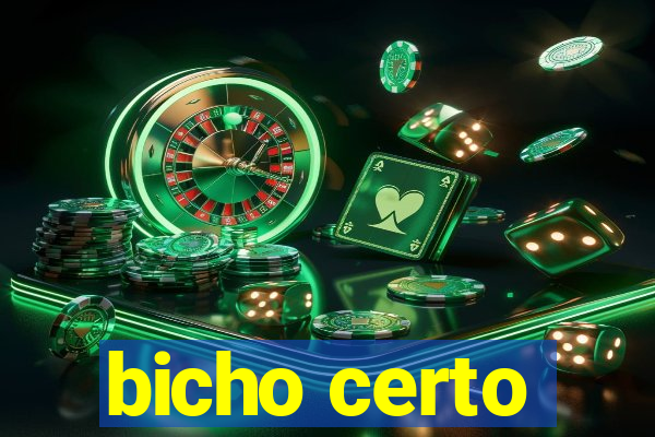 bicho certo