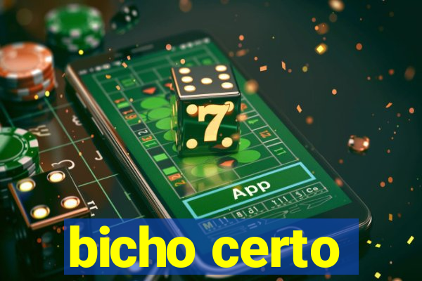 bicho certo