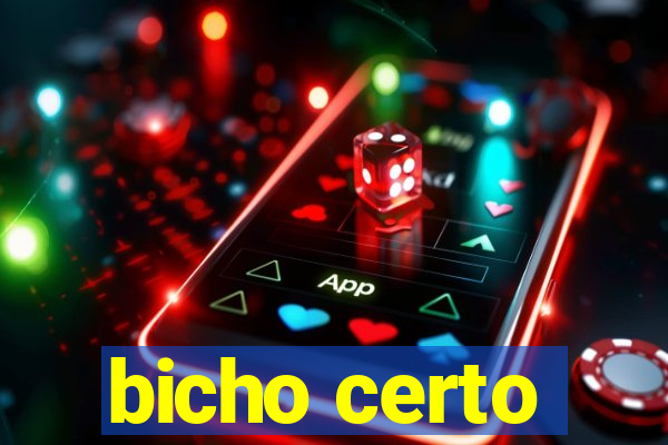 bicho certo