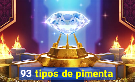93 tipos de pimenta