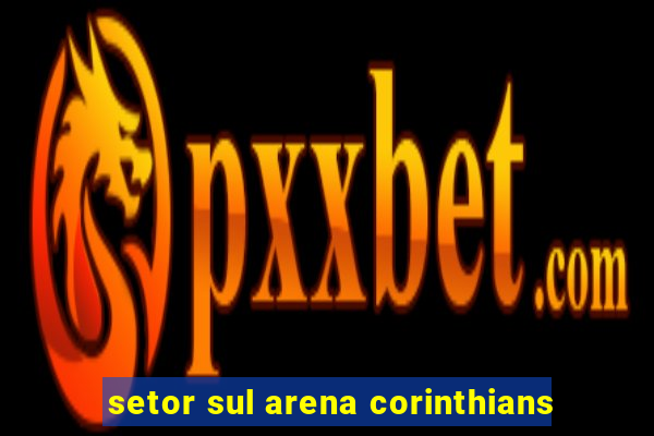 setor sul arena corinthians