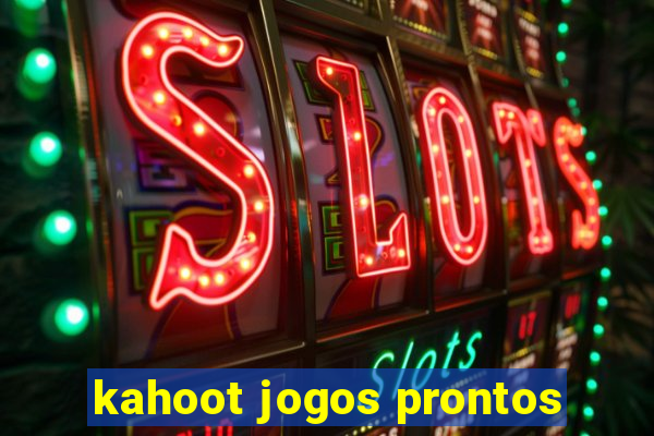 kahoot jogos prontos