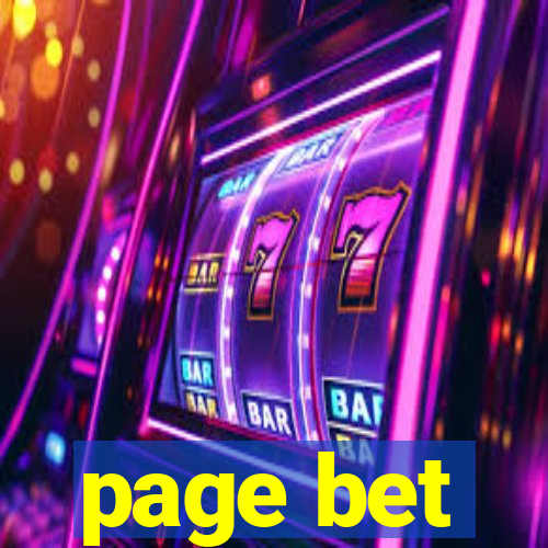 page bet