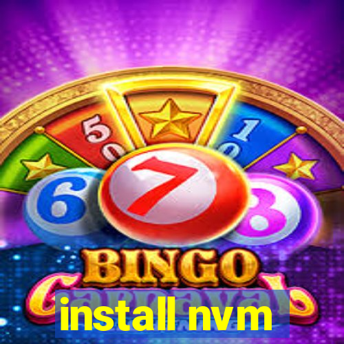install nvm