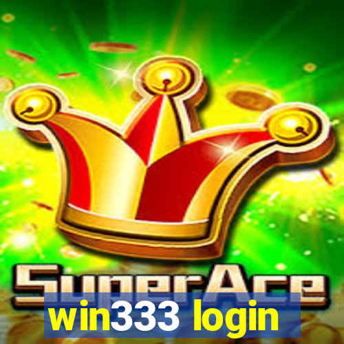 win333 login
