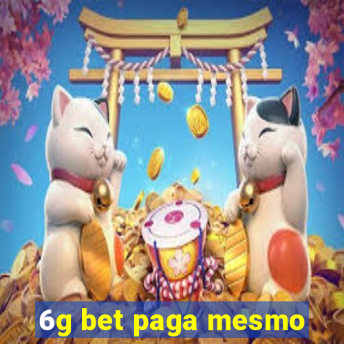 6g bet paga mesmo