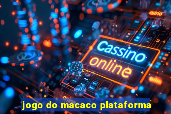 jogo do macaco plataforma