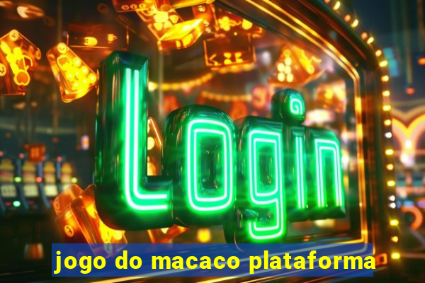 jogo do macaco plataforma