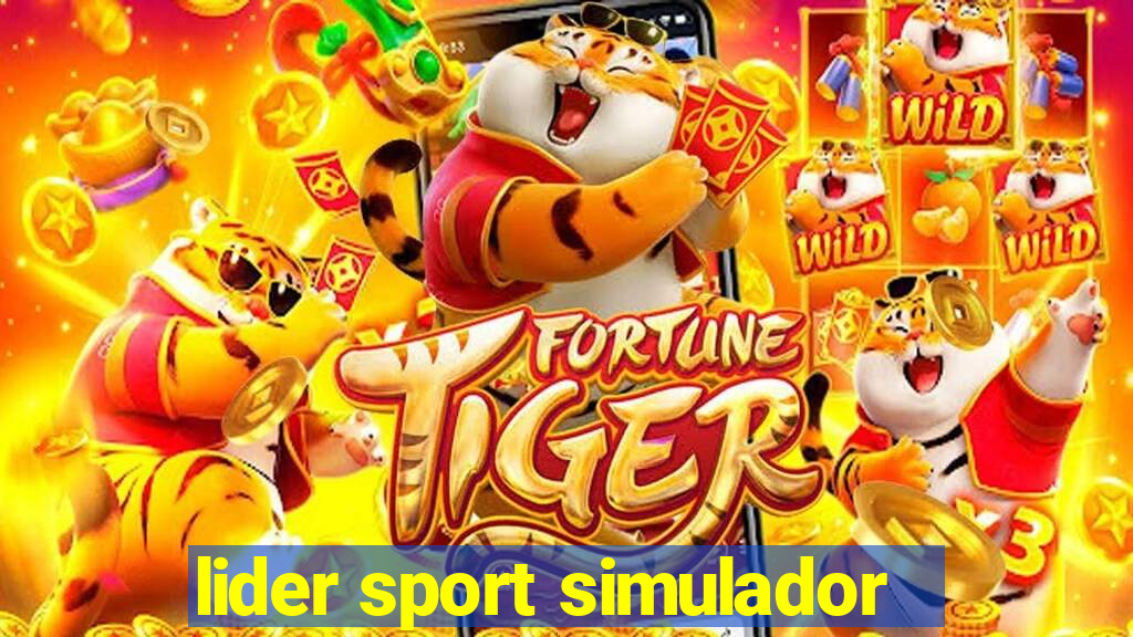 lider sport simulador