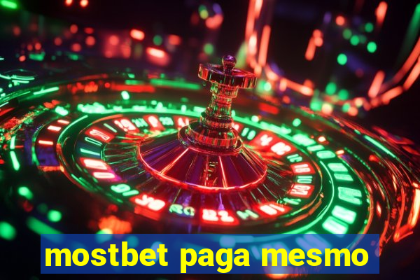 mostbet paga mesmo