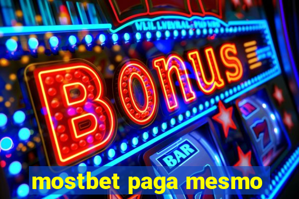 mostbet paga mesmo