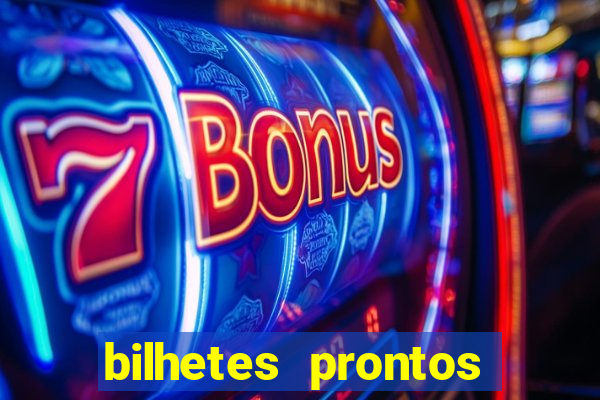 bilhetes prontos futebol hoje