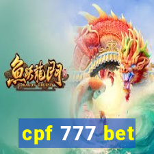 cpf 777 bet
