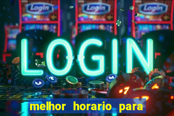 melhor horario para jogar fortune rabbit