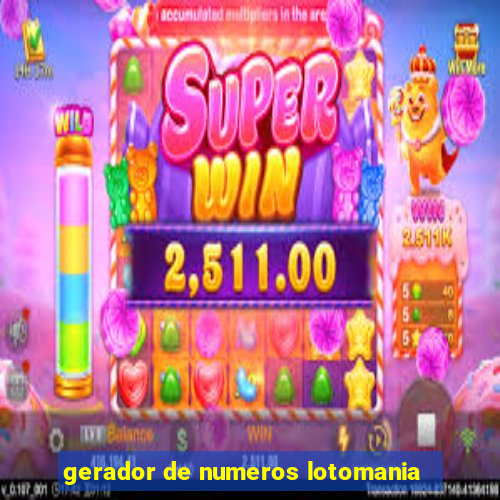 gerador de numeros lotomania