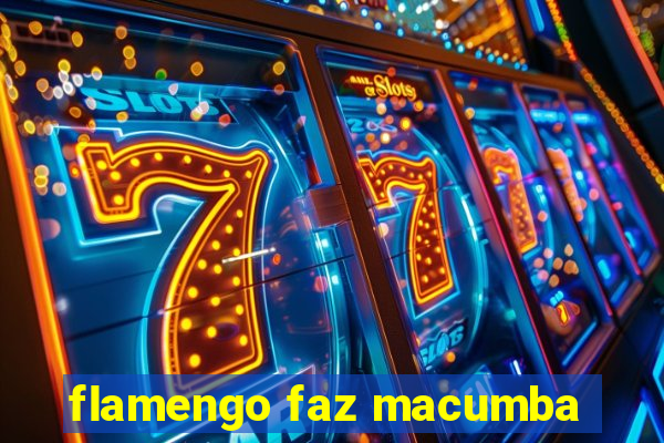 flamengo faz macumba
