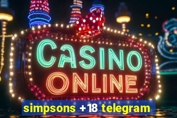 simpsons +18 telegram