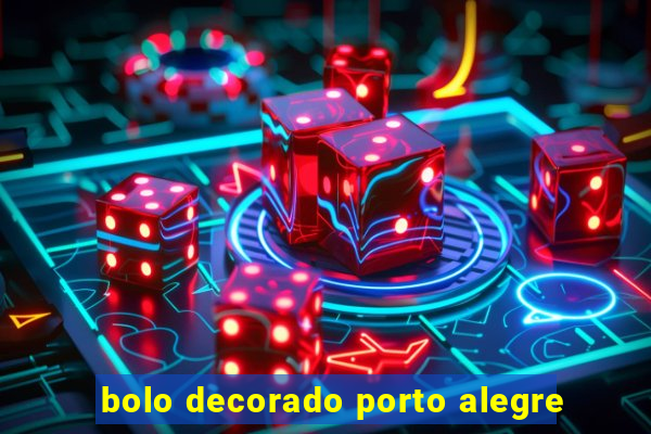 bolo decorado porto alegre