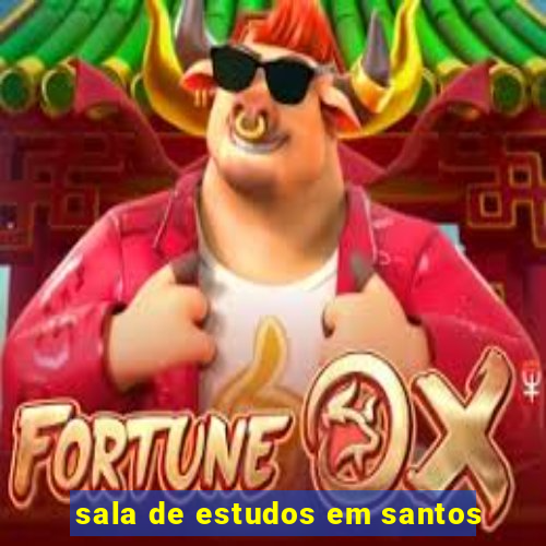 sala de estudos em santos