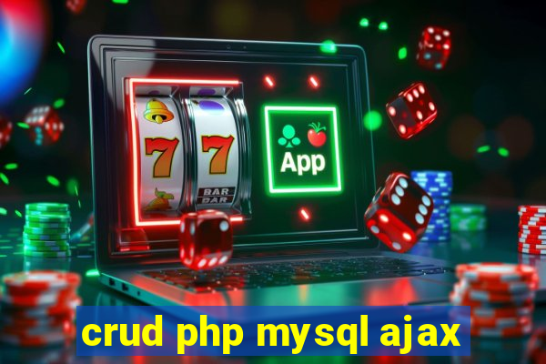 crud php mysql ajax
