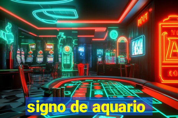 signo de aquario