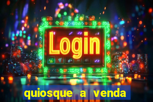 quiosque a venda em porto seguro