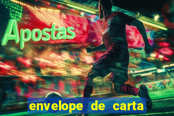 envelope de carta para imprimir