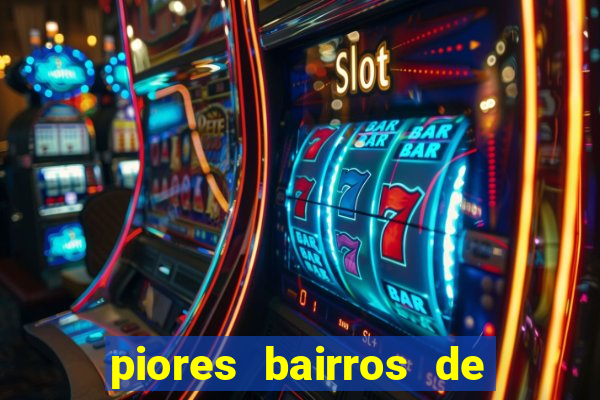 piores bairros de santos sp