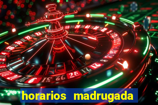 horarios madrugada fortune tiger