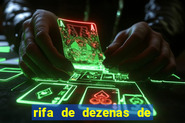 rifa de dezenas de 1 a 100