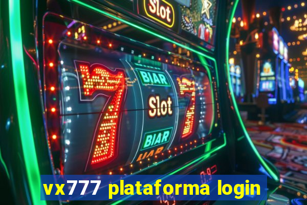 vx777 plataforma login