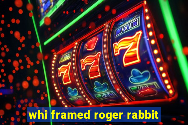 whi framed roger rabbit