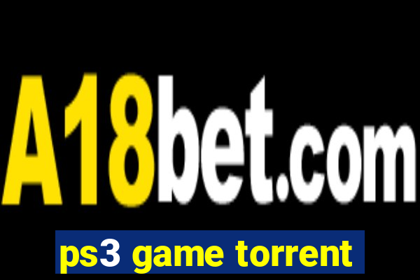 ps3 game torrent