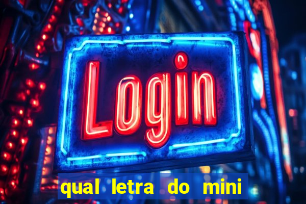 qual letra do mini dolar hoje
