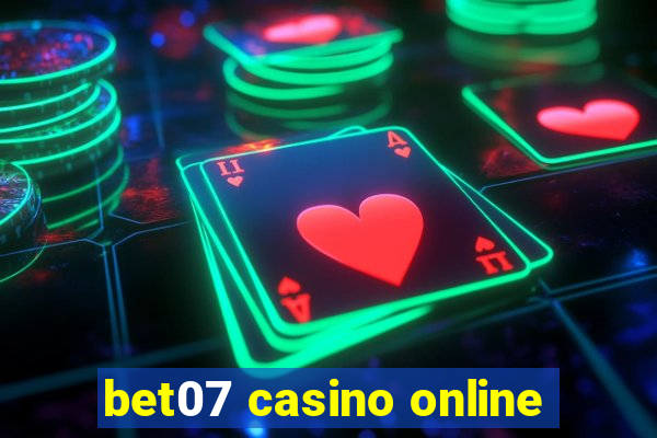 bet07 casino online
