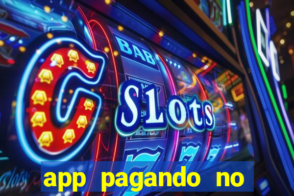app pagando no cadastro via pix