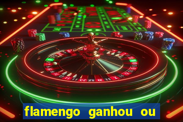 flamengo ganhou ou perdeu hoje