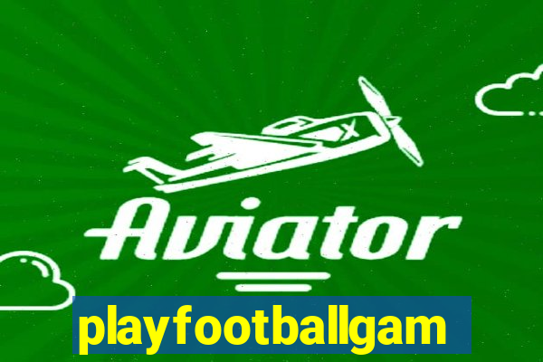 playfootballgames