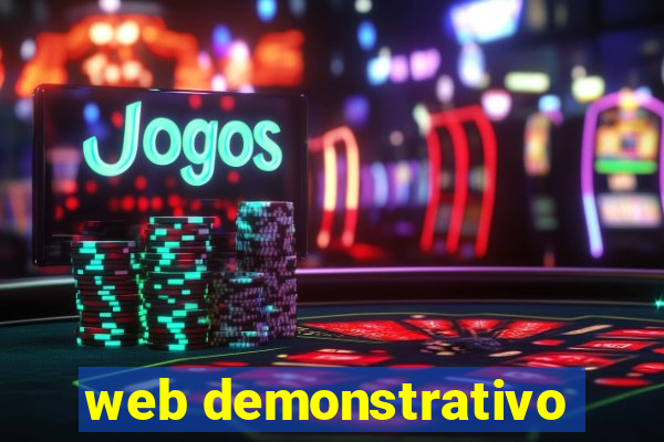 web demonstrativo