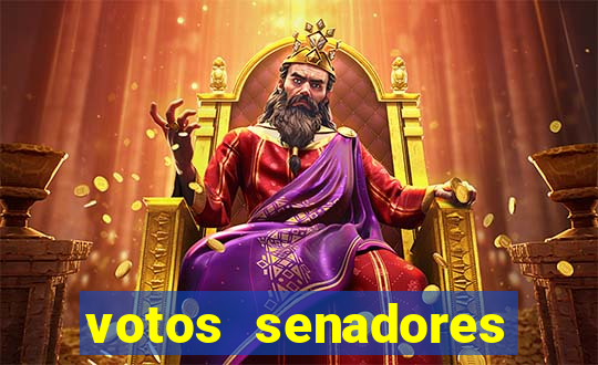 votos senadores impeachment moraes