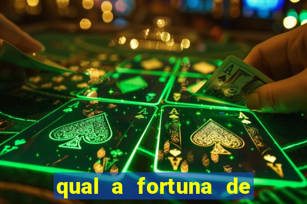 qual a fortuna de narcisa tamborindeguy