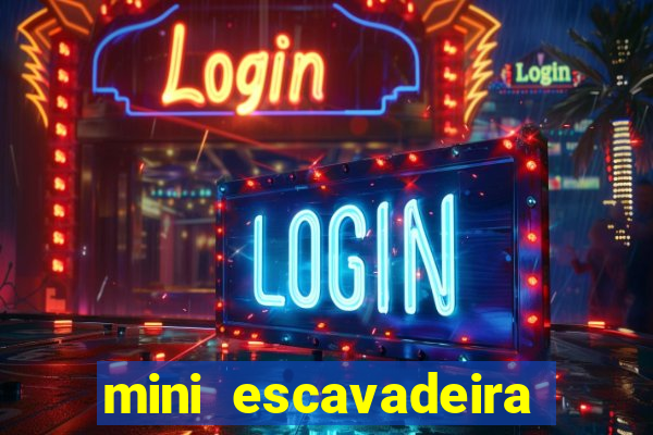 mini escavadeira aluguel rj